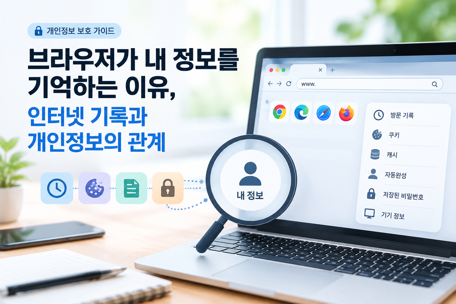 브라우저가 내정보를 기억하는 이유